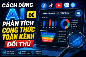 Cách dùng AI để phân tích công thức toàn kênh đối thủ – Promt